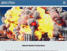 Tablet Screenshot of abbottmedia.net